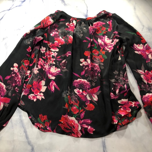 Kirna Zabete for Target Black Floral Blouse - Picture 4 of 8